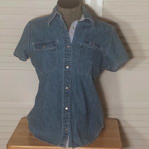 Tommy Hilfiger Jeans Shortsleeve Denim Top